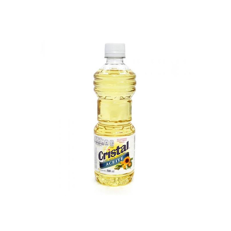 Aceite de Girasol Cristal 500 ml